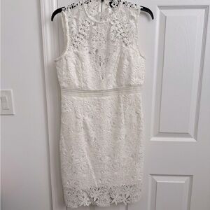 Bardot White lace dress